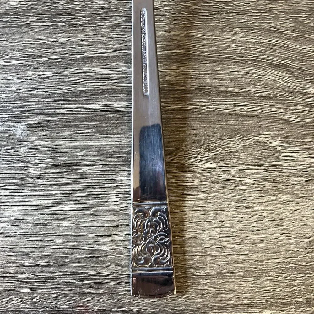 Reed & Barton HARVEST BOUQUET Stainless 18/10 Pierced Serving Spoon Replacement